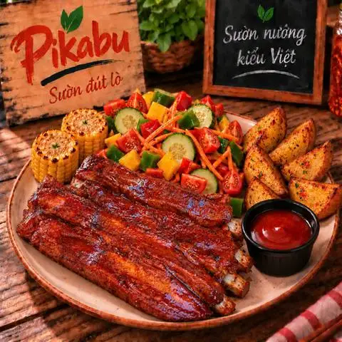 Hình ảnh Pikabu - Sườn Đút Lò - Nơ Trang Long