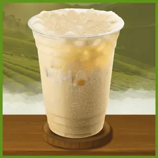 Hình ảnh Oolong Sữa Nguyên Lá