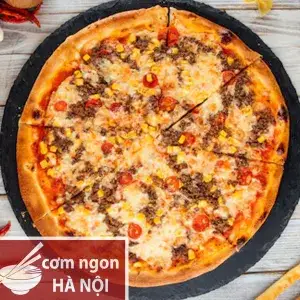 Hình ảnh Pizza bò băm 22cm
