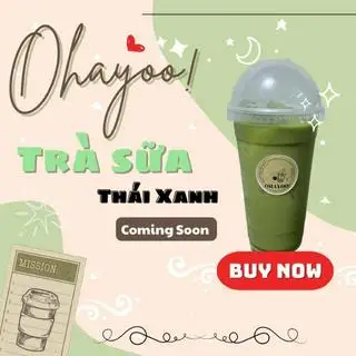 Hình ảnh Trà sữa thái xanh