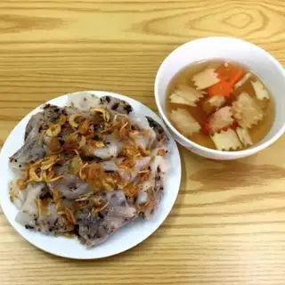 Hình ảnh Bánh cuốn nhân tôm thịt