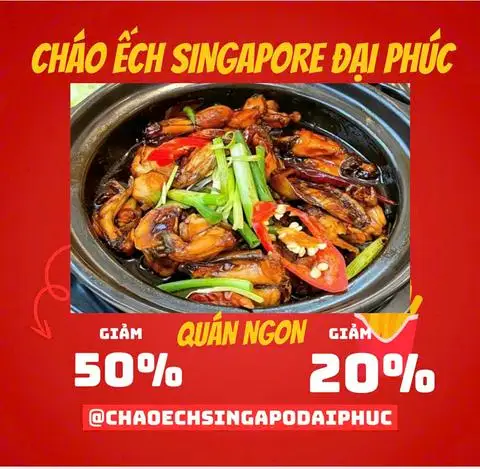 Cháo Ếch Singapore Đại Phúc - Huỳnh Tấn Phát - Ẩm thực quốc tế gần bạn