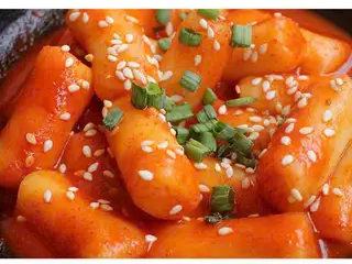 Hình ảnh Tokbokki nhân phô mai