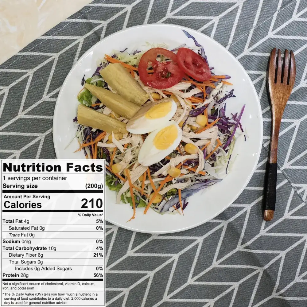 Hình ảnh Salad Ức Gà Xé
