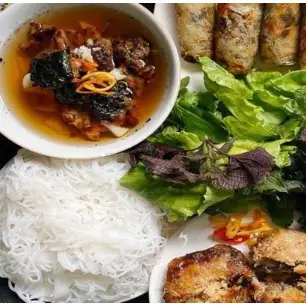 Hình ảnh Bún chả lẫn