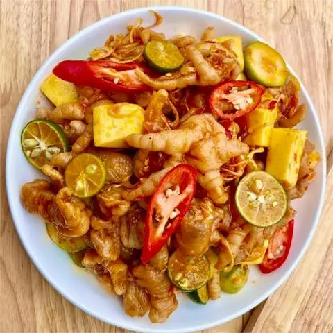 An Vân Food - Chân Gà Sốt Thái - Huỳnh Thiện Lộc - Ăn vặt gần bạn