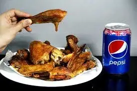 Hình ảnh Combo gà ủ muối nguyên con -pepsi-  kèm rau dưa muối chấm