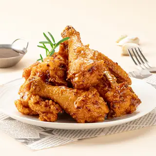 Hình ảnh Gà chiên sốt bơ tỏi