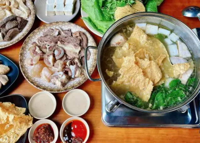 Lẩu xí quách sụn bò - 269.000 ₫ tại Lẩu Bò Khu Nhà Cháy - Lê Quốc Hưng