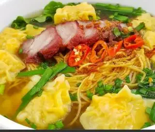 Mì hoành thánh - xá xíu - 55.000 ₫ tại Hủ Tiếu Mì Tàu 008 - Chung Cư Nguyễn Thiện Thuật