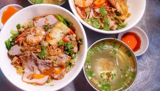 Hủ tiếu mì xá xíu khô - 60.000 ₫ tại Hủ Tiếu Nam Vang Cô Mỹ - Lê Quốc Hưng
