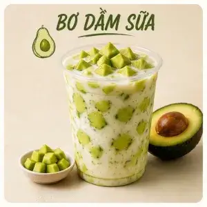 Hình ảnh Bơ dầm sữa