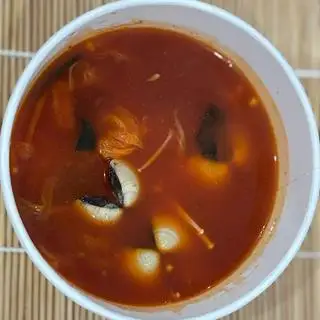 Hình ảnh Canh ngao kim chi- món chua cay giải ngán