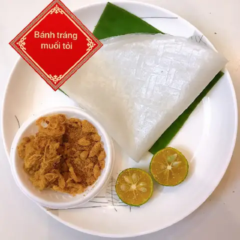 Bánh Tráng Muối Tỏi - Nguyễn Thiện Thuật - Ăn vặt gần bạn