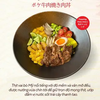 Hình ảnh Vai bò Mỹ sốt hoa quả