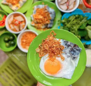 Hình ảnh Bánh cuốn trứng lòng đào