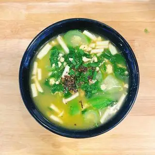 Canh rau đay đậu hủ nấm chay - 73.000 ₫ tại MeLyFood - Nhà Hàng Cơm Niêu & Cua Singapore - Hàm Nghi