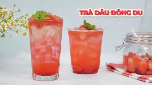 Hình ảnh Trà dâu Đông Du