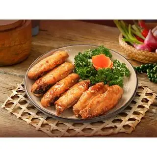 Hình ảnh Cánh gà sốt bơ tỏi