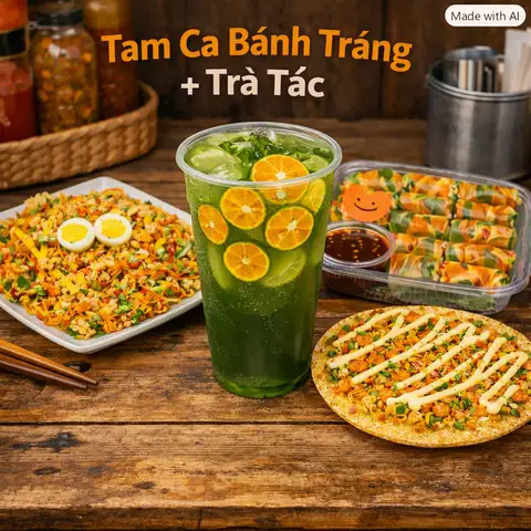 Hình ảnh Ăn Vặt Mẹ Gấu - Bánh Tráng, Chè Ngon & Trà Tắc - Tân Triều