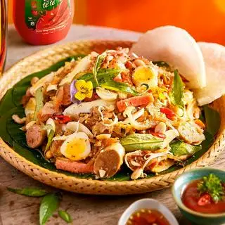 Tré trộn gỏi - phần lớn - 95.000 ₫ tại Đặc Sản Quê Nẫu - Bánh Cuốn Bình Định, Nem Nướng & Tré Trộn - Phan Văn Trị