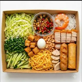 Bún đặc biệt - 74.000 ₫ tại Mèo Xù Kitchen - Bún Nước Tương, Bún Mắm Nêm & Bún Bò Xào Nam Bộ - Nguyễn Văn Thương