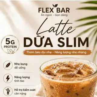 Hình ảnh Latte dừa slim