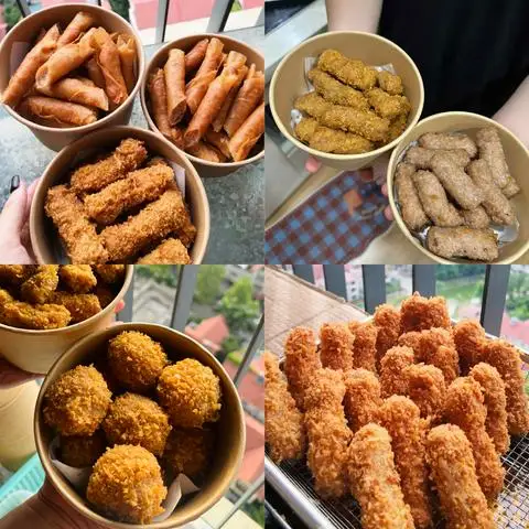 Hình ảnh  Meki Food - Nem Chua Rán Trần Công Châu & Chân Gà Sả Ớt, Sốt Thái - Terra An Hưng