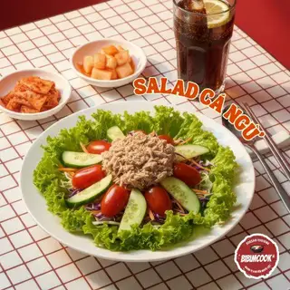 Hình ảnh Salad cá ngừ trộn sốt mayo