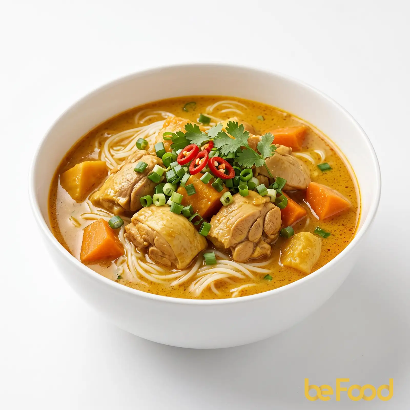 Hình ảnh Cà ri gà ta - hủ tiếu