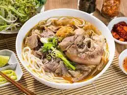 Bún Bò Tái, Nạm, Gân - 60.000 ₫ tại Bún Bò Lý Trang - Quốc Hương