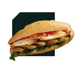 Hình ảnh Bánh mì trứng xúc xích