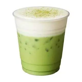 Hình ảnh Matcha latte kem muối