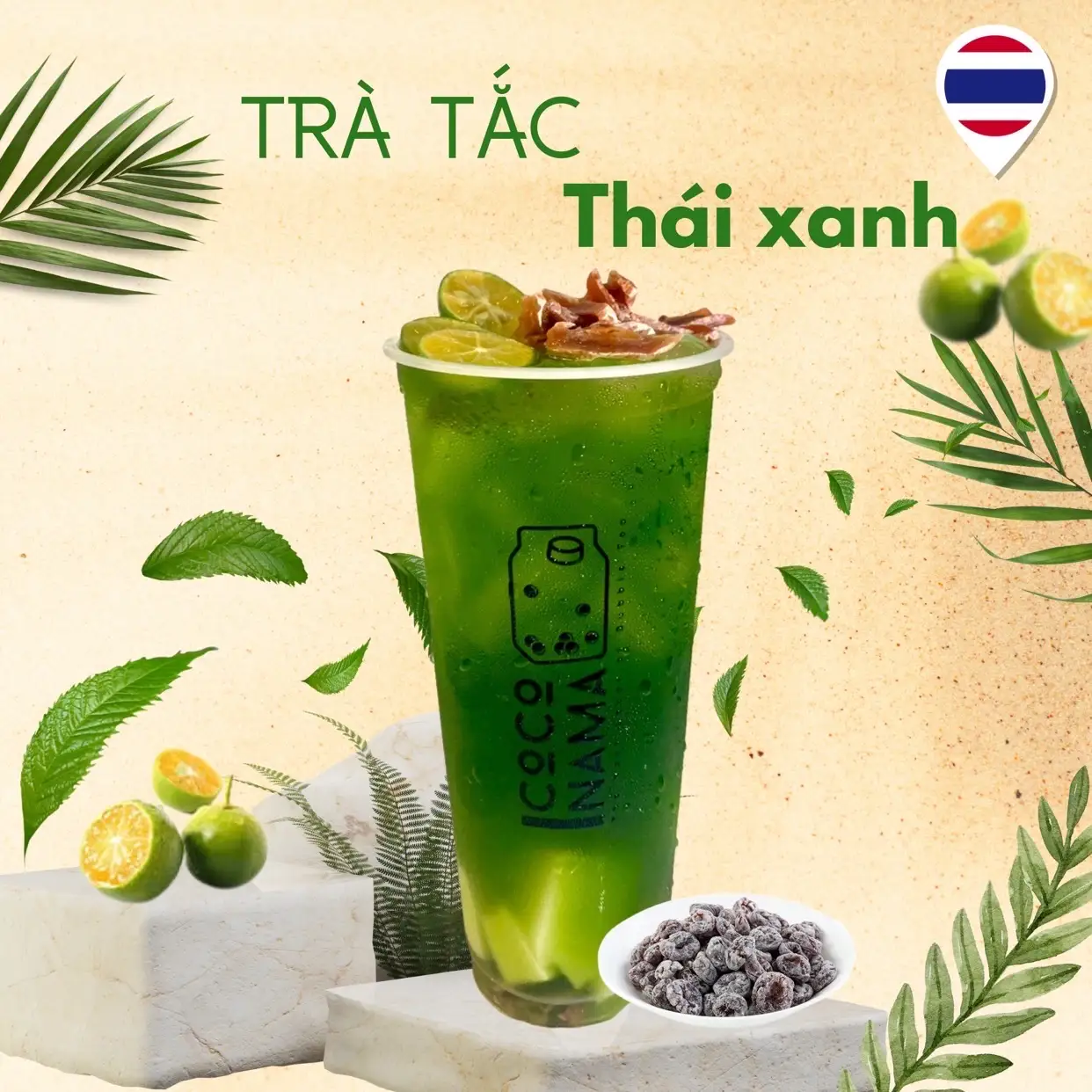 Hình ảnh Trà Tắc Thái Xanh