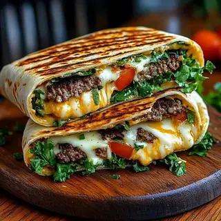 Bánh tacos bò - phô mai - 53.000 ₫ tại Tacos Toro - Điện Biên Phủ 