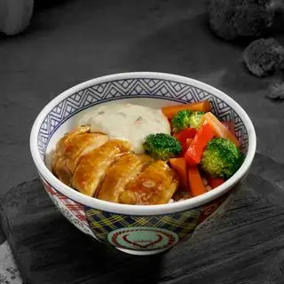 Hình ảnh Cơm Gà Nanban Kèm Rau Củ