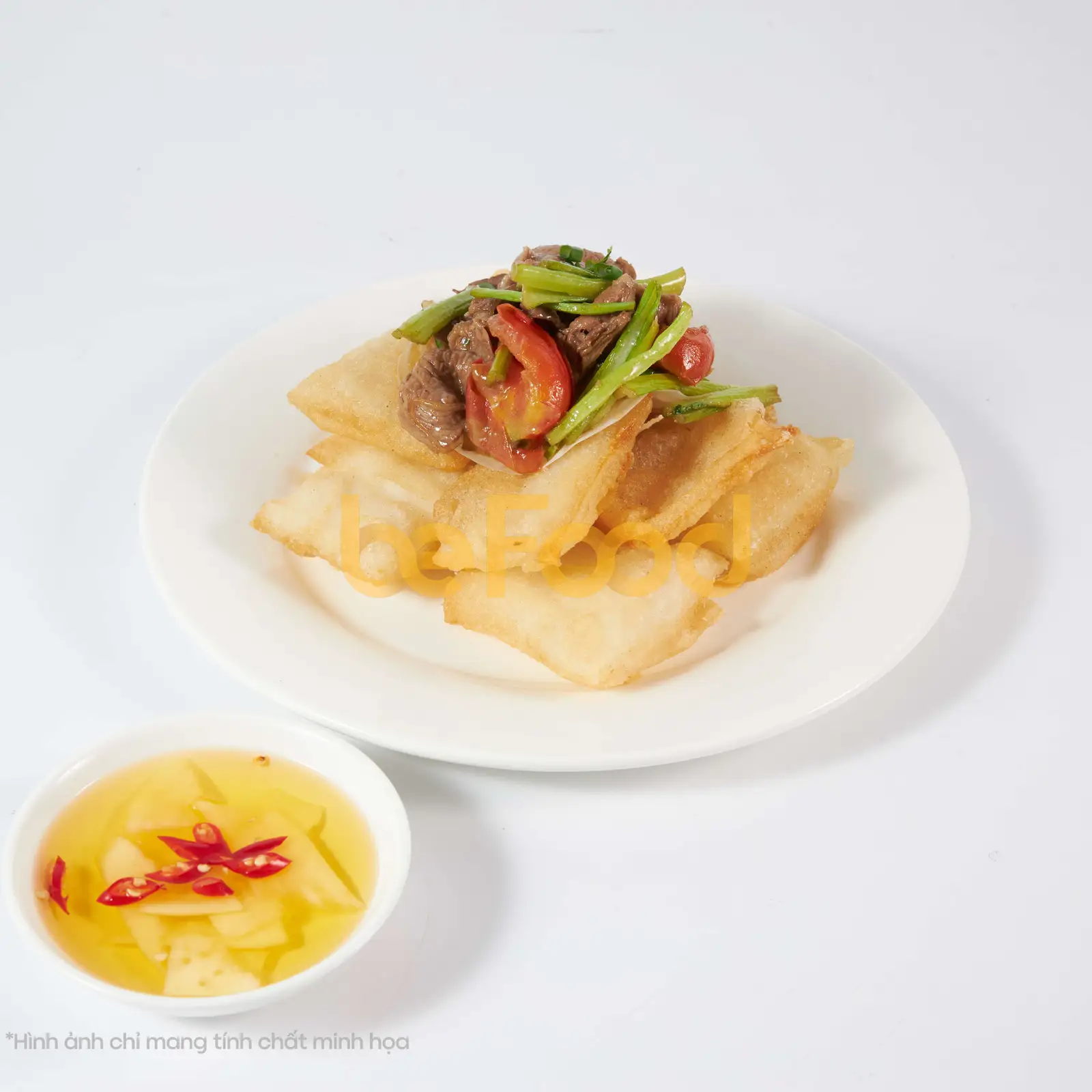 Hình ảnh Phở chiên phồng - dĩa nhỏ