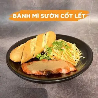Hình ảnh Bánh mì cốt lết hon
