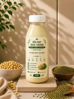 Hình ảnh Sữa đậu nành - đậu xanh