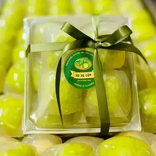 Hình ảnh Xu xê nhân cốm xào - 1 hộp 10 cái