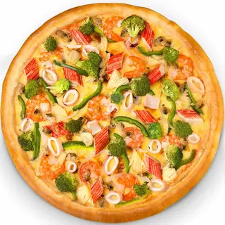 P3R1 - pizza hải sản đế truyền thống - 94.000 ₫ tại 3 Râu - Gà Rán, Pizza & Trà Sữa - Tôn Đản