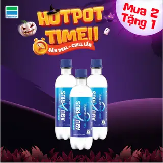 Hình ảnh Mua 2 Tặng 1 Nước Uống Thể Thao Aquarius 390ML