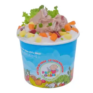 Cháo yến mạch sườn non - 38.000 ₫ tại Cháo Dinh Dưỡng PaPa DASHI - Vườn Lài