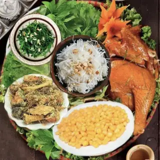 Hình ảnh Mẹt gà tươi 5 món - 2 đến 3 người ăn