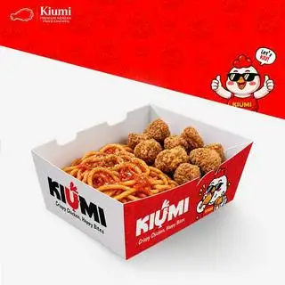 Hình ảnh Mì Ý gà viên
