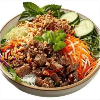 Bún thịt nướng - 45.000 ₫ tại Bún Thịt Nướng Dì Út - Trần Xuân Soạn