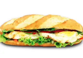 Hình ảnh Bánh mì pate trứng