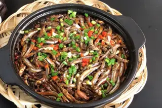 Cơm cá cơm kho - 55.000 ₫ tại Cháo Cơm 438 - Phan Xích Long