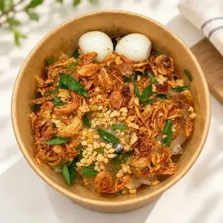 Hình ảnh Bánh tráng muối - tỏi - hành phi