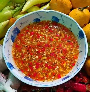 Hình ảnh 1 phần nước chấm chua ngọt thêm
